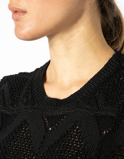 TWIN-SET Shirt im Materialmix Auslauf