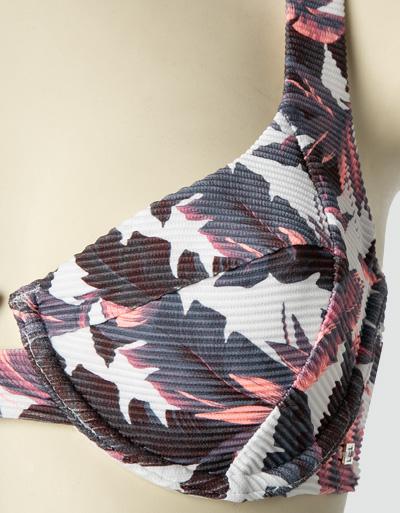 Tommy Hilfiger Balconette Top mit Tropen Print Fabrikpreis