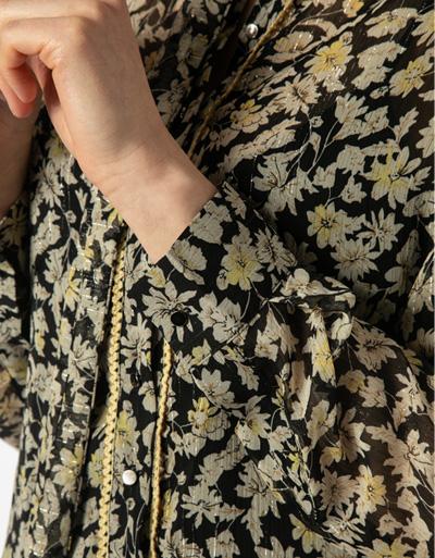 Freebird Kleid mit Allover-Print Sonderangebot