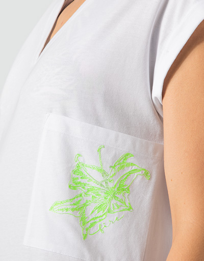 FIRE + ICE T-Shirt mit Brusttasche Begrenzte Freigabe