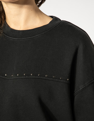Replay Sweatshirt mit Nietendetails JETZT KAUFEN