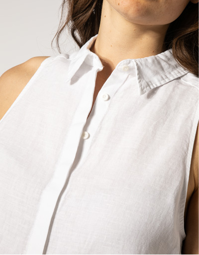 Replay Kleid aus reinem Leinen Letzte 2 Tage
