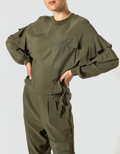 TWIN-SET Blusenshirt in italienischer Größe Kostenloser Versand international