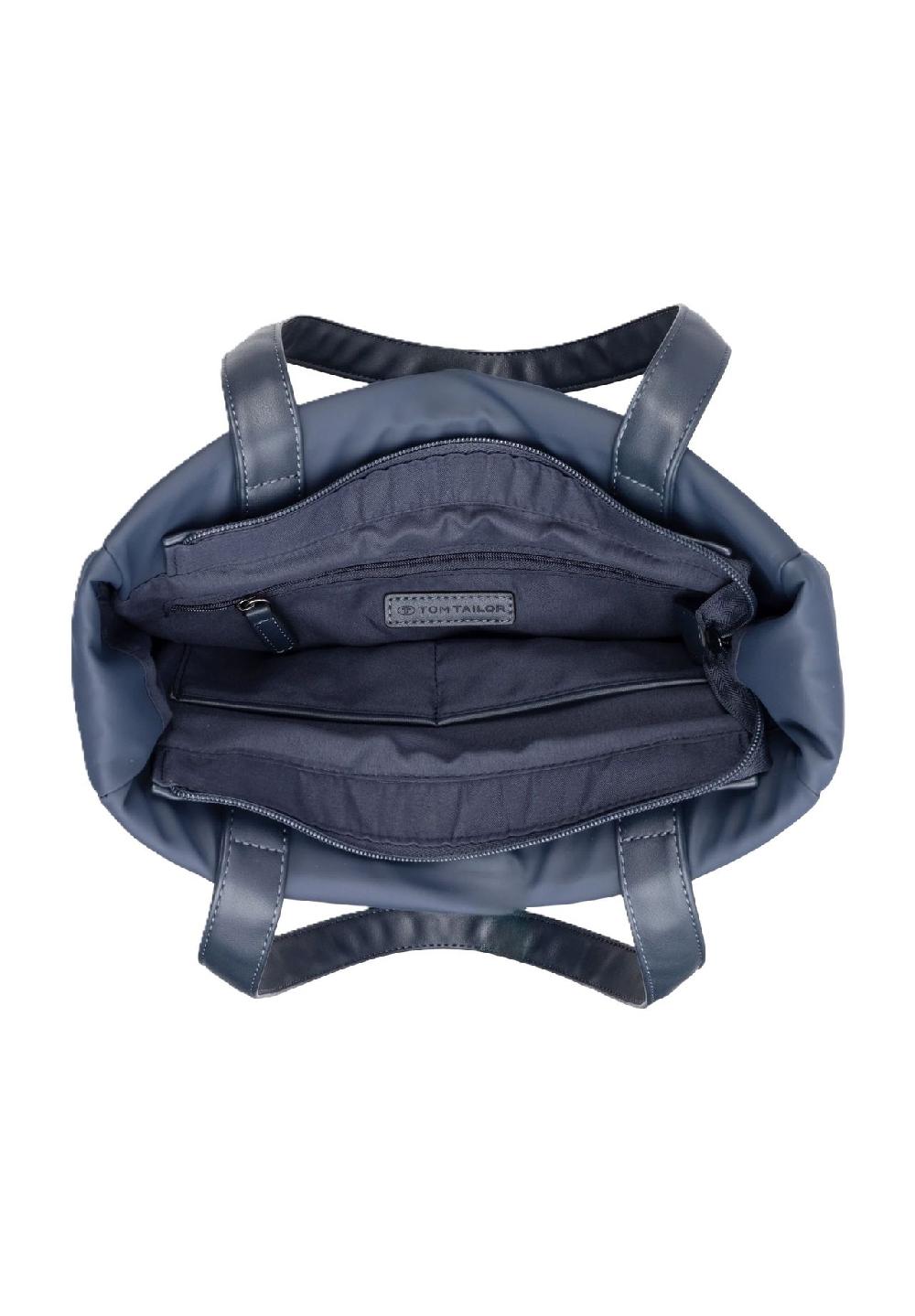 DENIM TOM TAILOR PATTI Shopper Reißverschluss Logo-Patch für Damen Angebote