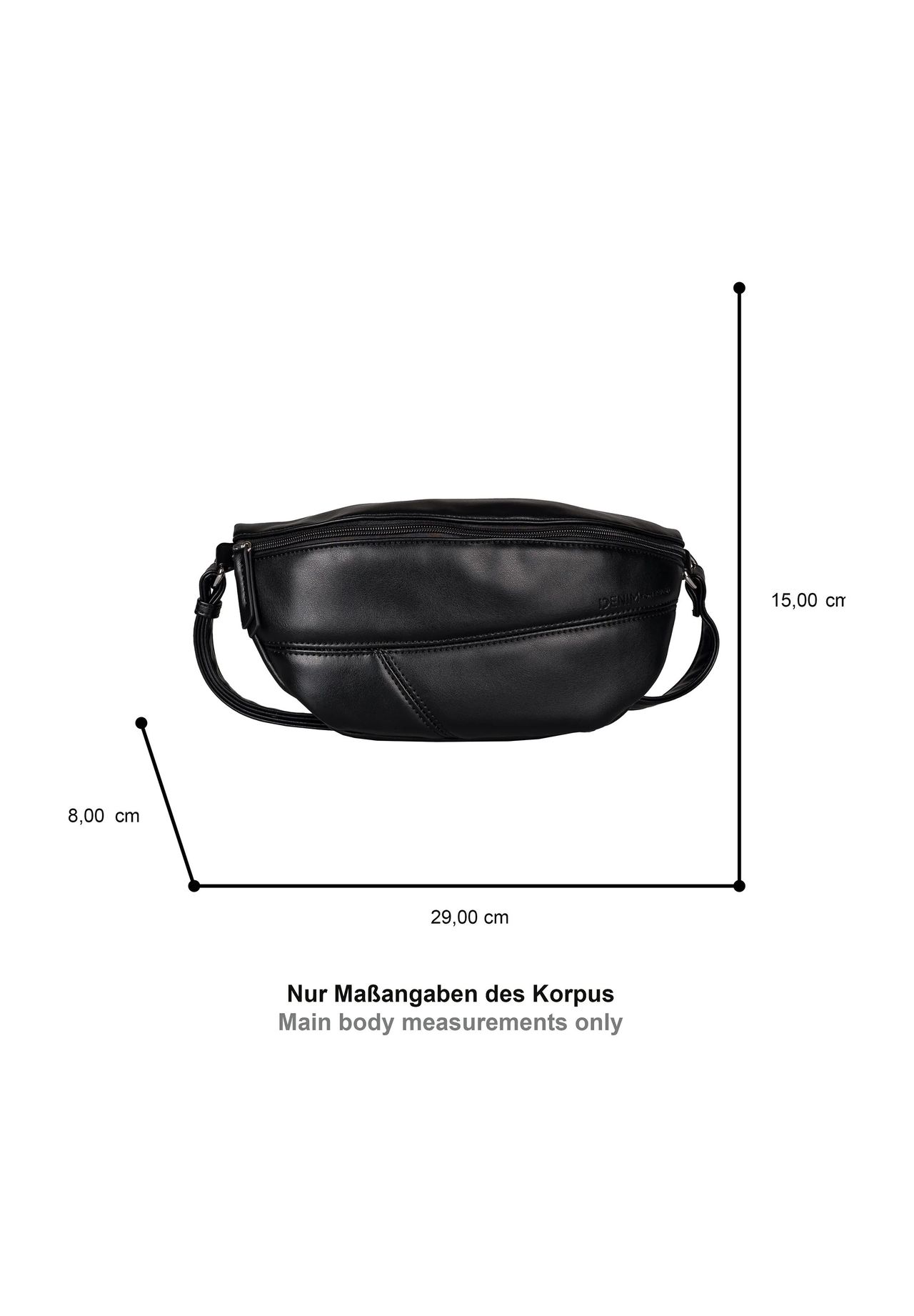 TOM TAILOR MILLA Gürteltasche Lederimitat Reißverschluss für Damen Kostenloser Versand
