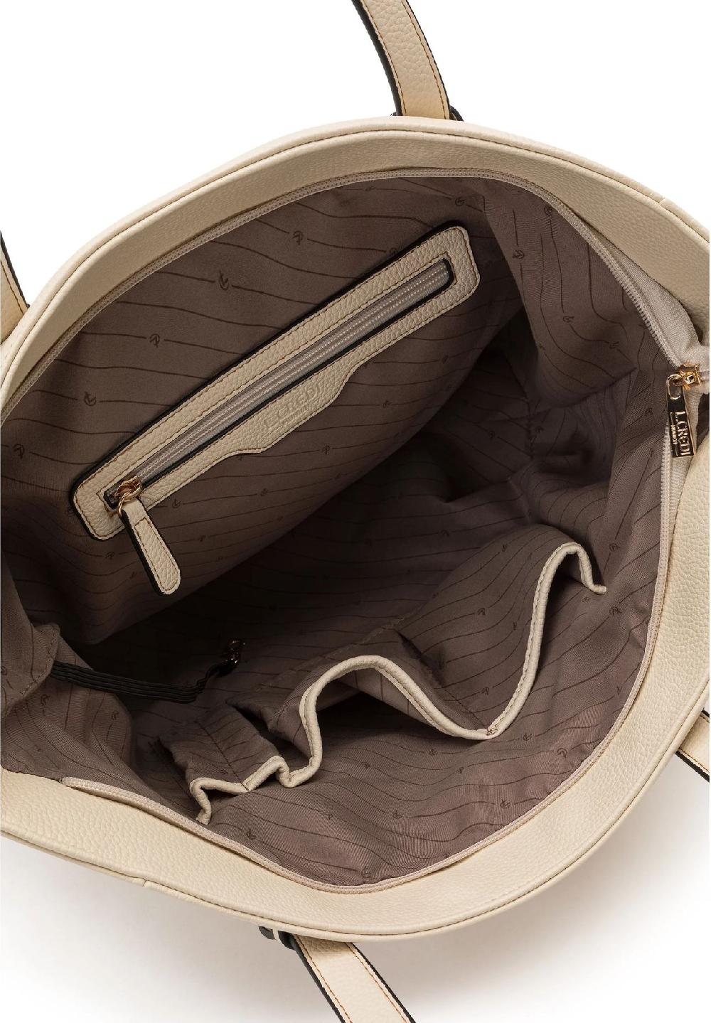 L.CREDI OANA Shopper Reißverschluss für Damen Flash Sale