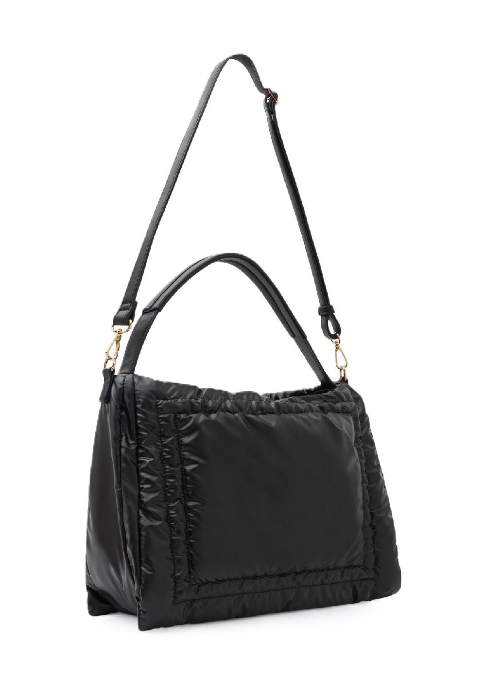 L.CREDI ODINA Henkeltasche Reißverschluss Emblem für Damen Begrenztes Angebot