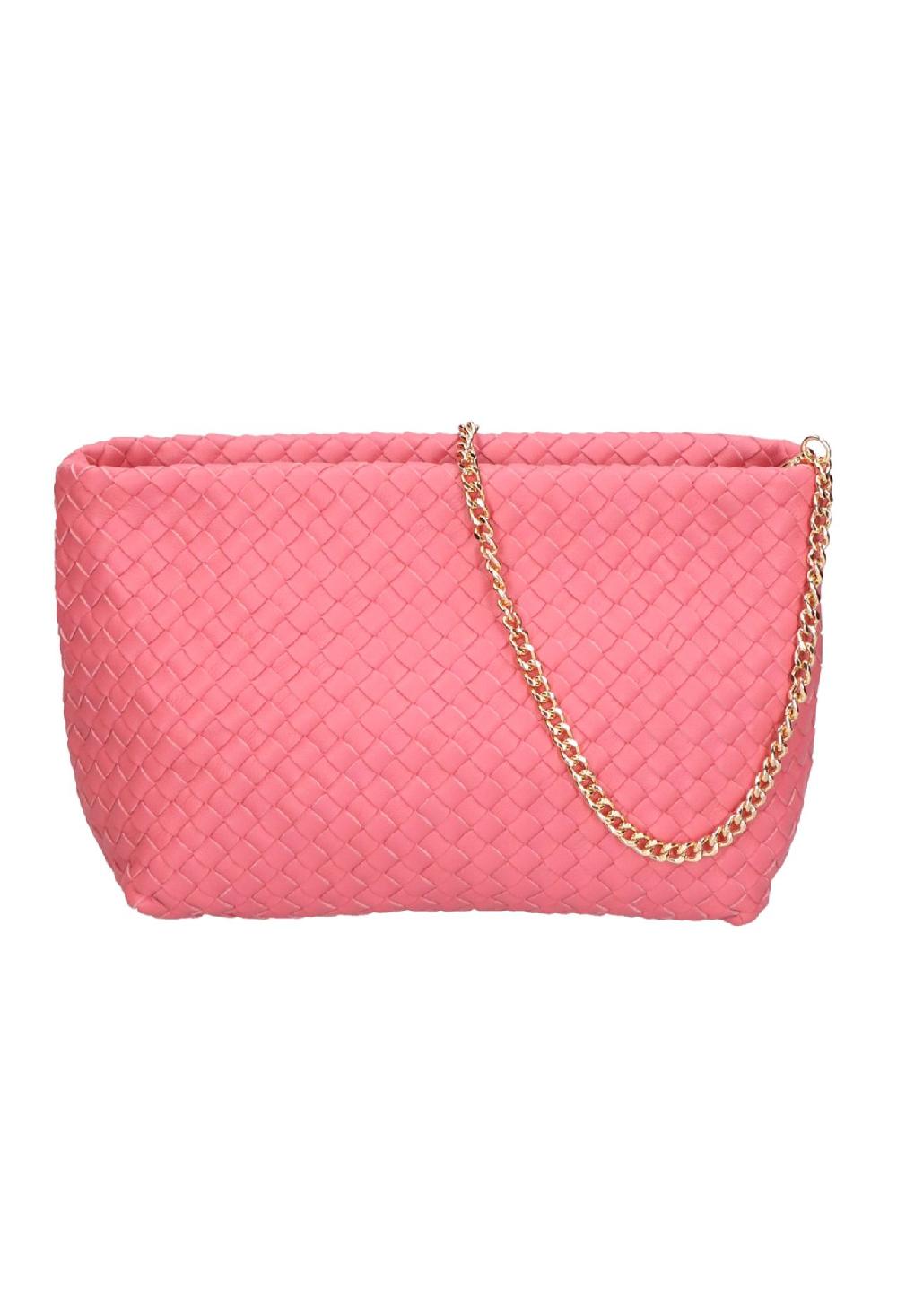 Gave Lux Shultertasche Women's shoulder bag in genuine nappa leather with woven texture. Equipped with removable chain shoulder strap. Handcrafted Italian product. Made in Italy Kostenlose Rückgabe