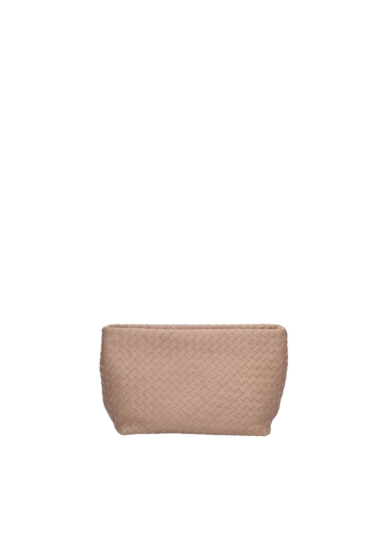 Gave Lux Shultertasche Women's shoulder bag in genuine nappa leather with woven texture. Equipped with removable chain shoulder strap. Handcrafted Italian product. Made in Italy