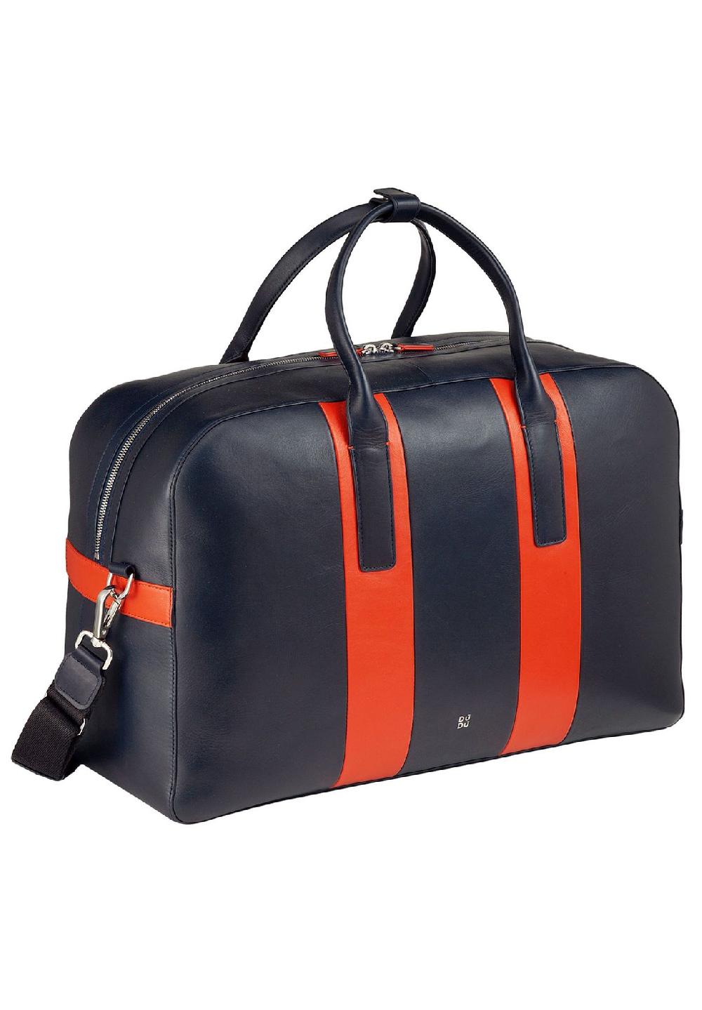 DuDu Weekender Reisetasche Leder 49 cm Lagerräumung