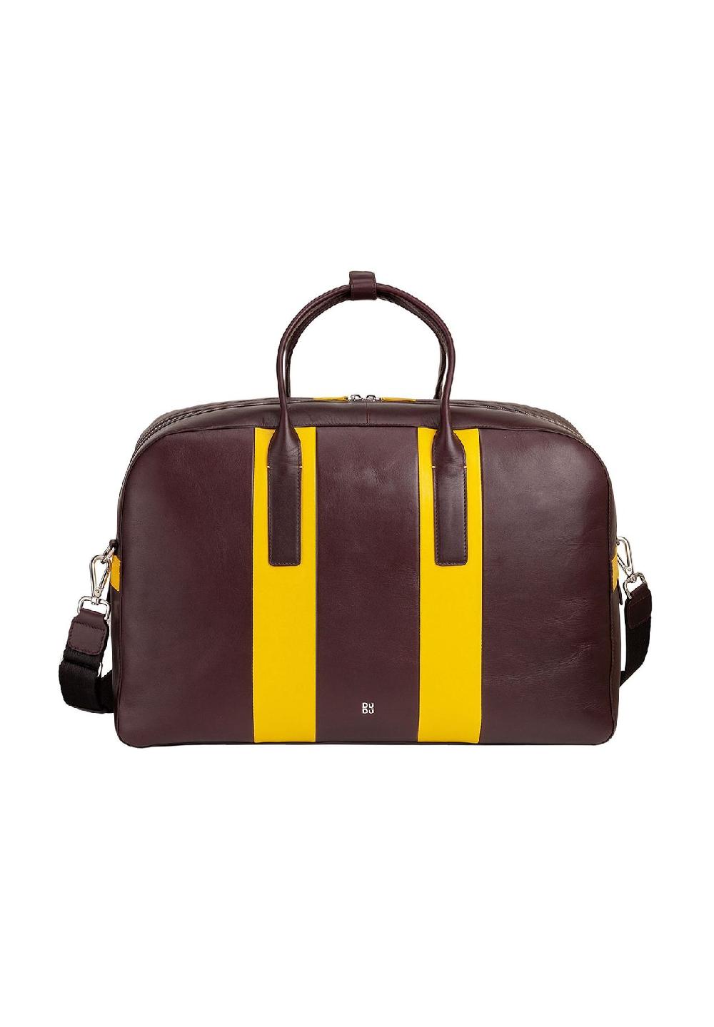 DuDu Weekender Reisetasche Leder 49 cm