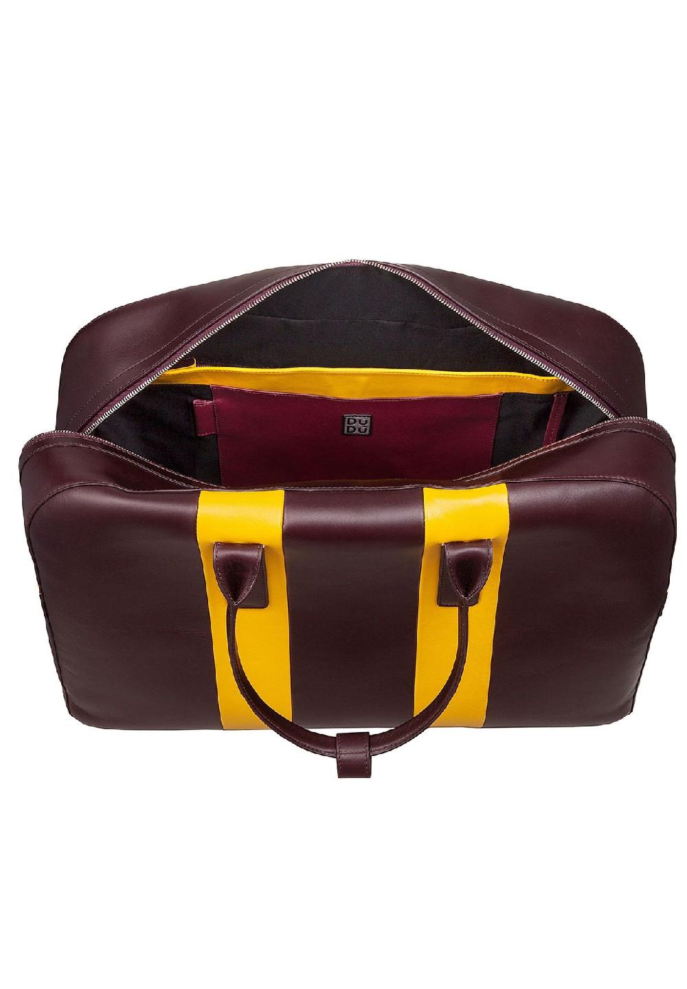 DuDu Weekender Reisetasche Leder 49 cm Heißer Verkauf