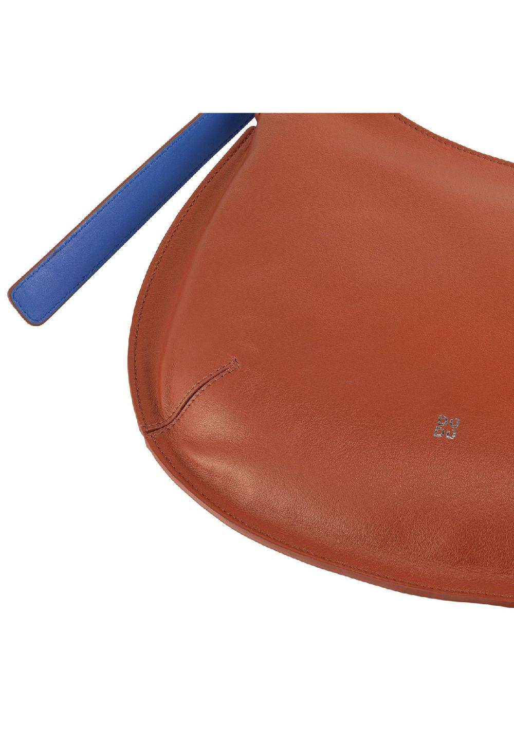 DuDu Hispani Schultertasche Leder 34 cm Tiefpreis