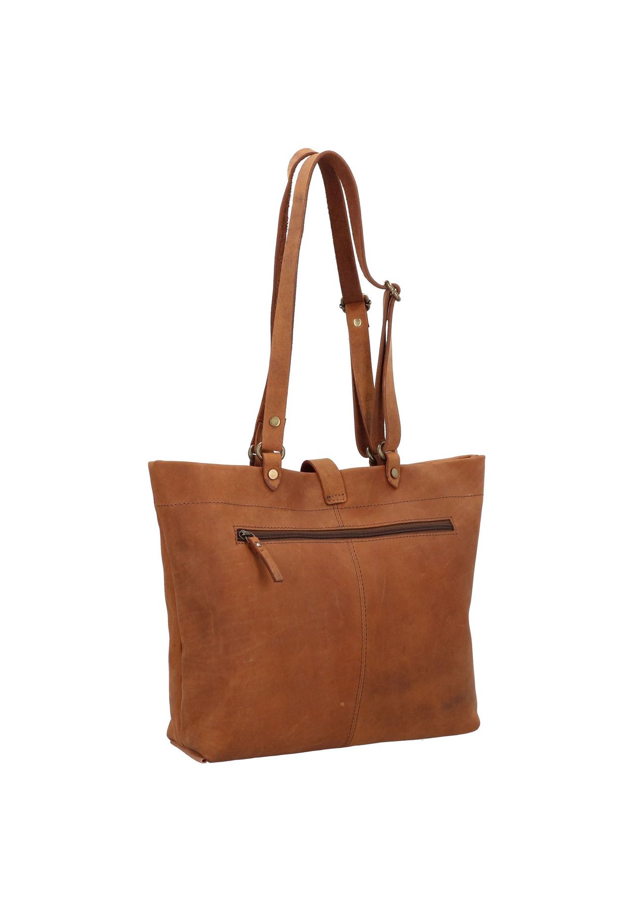 HAROLD'S Antic Antic Schultertasche Leder 32 cm Sonderangebot der Fabrik