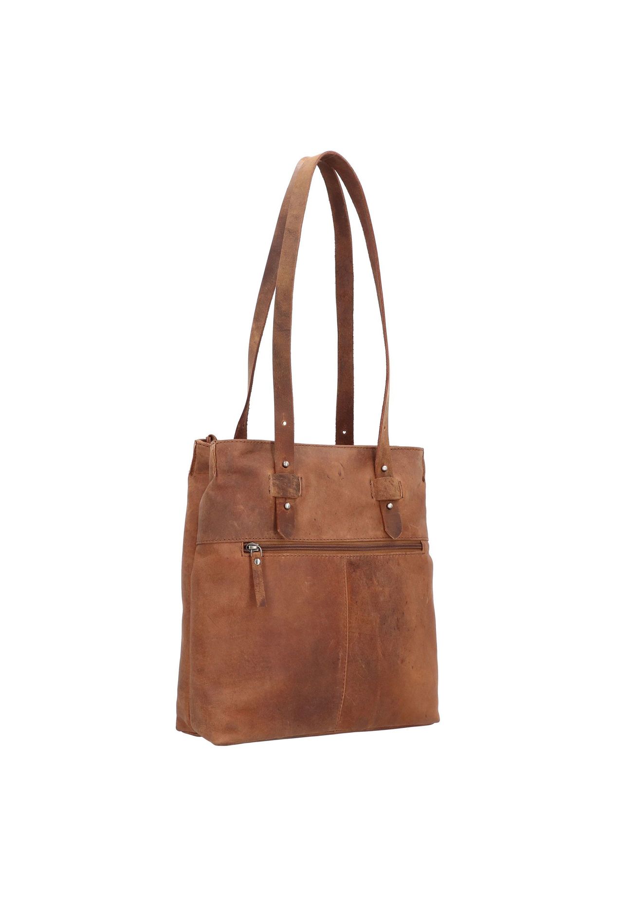 HAROLD'S Antic Antic Schultertasche Leder 29 cm Vierteljährliche Förderung
