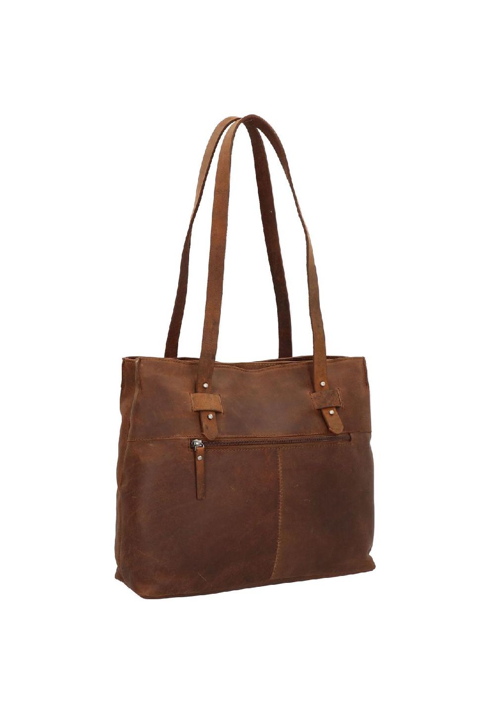 HAROLD'S Antik Antik Schultertasche Leder 37 cm Bis zu 55% Rabatt