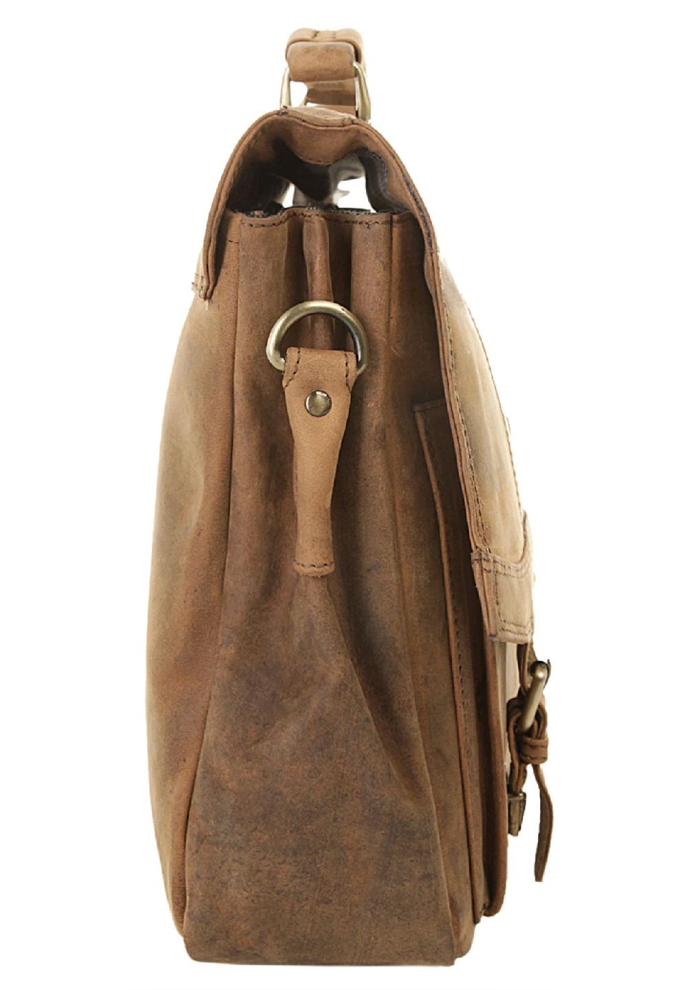 HAROLD'S Antico Antico Aktentasche III Leder 40 cm Nur noch ein Tag übrig