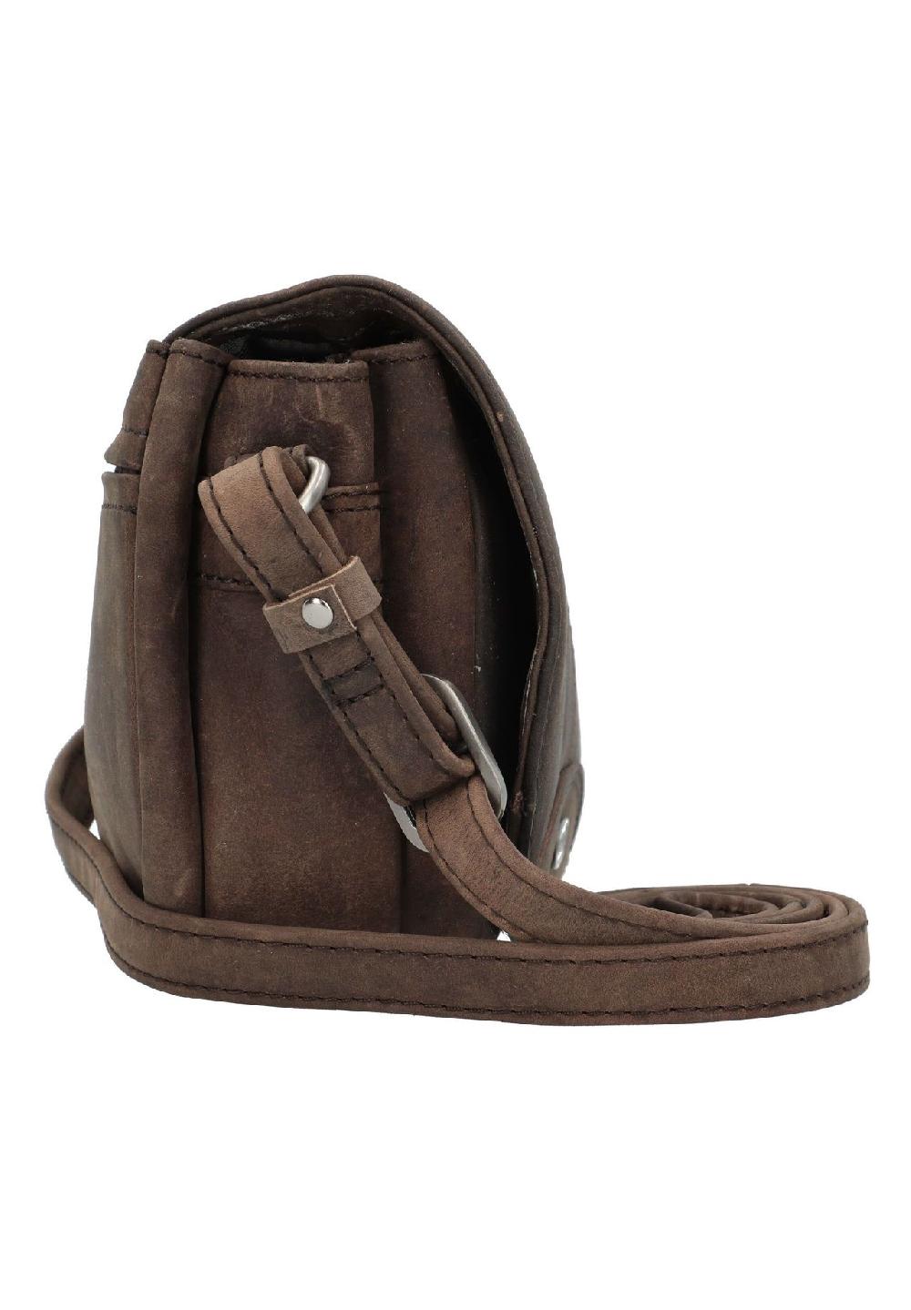 HAROLD'S Antik Antik Umhängetasche Leder 21 cm 50% Rabatt mit kostenlosem Versand