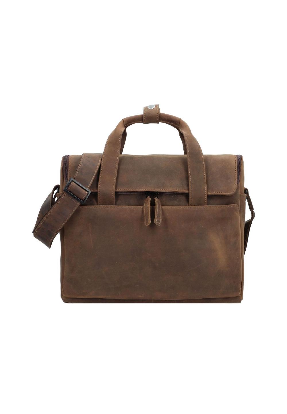 HAROLD'S 2 in 1 2 in 1 Aktentasche Leder 36 cm Laptopfach