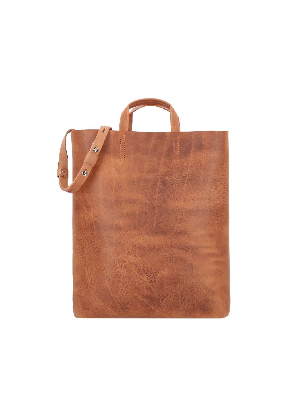 HAROLD'S Paperbag Paperbag Shopper Tasche Leder 33 cm
