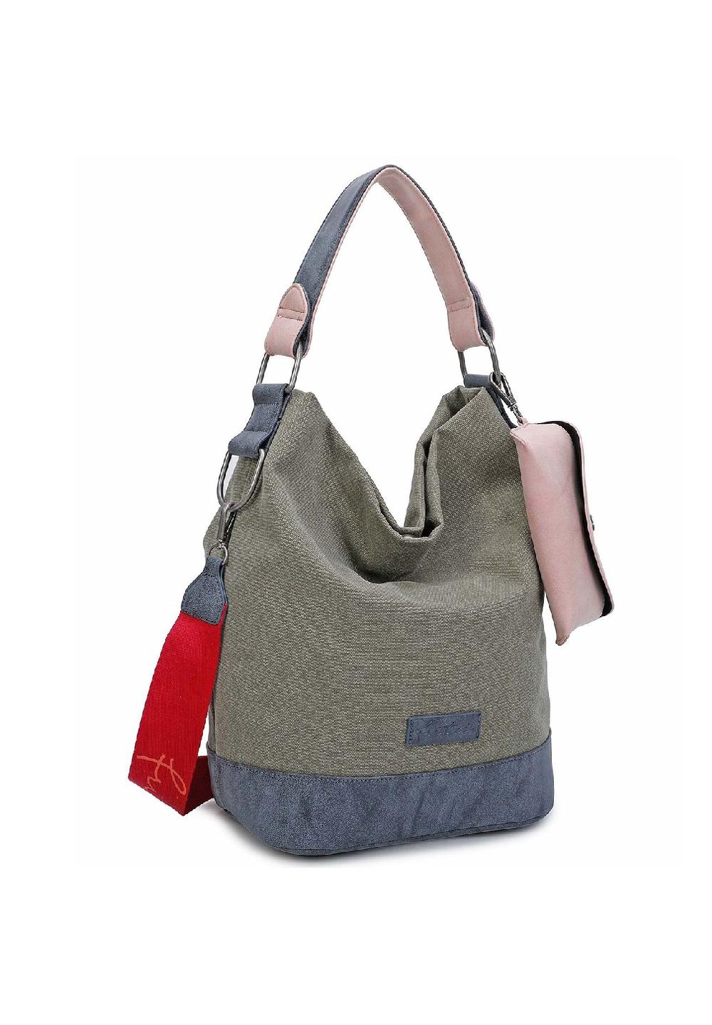 Fritzi aus Preußen Izzy07 Olga Izzy07 Olga Canvas Schultertasche 27 cm 50% Rabatt mit kostenlosem Versand