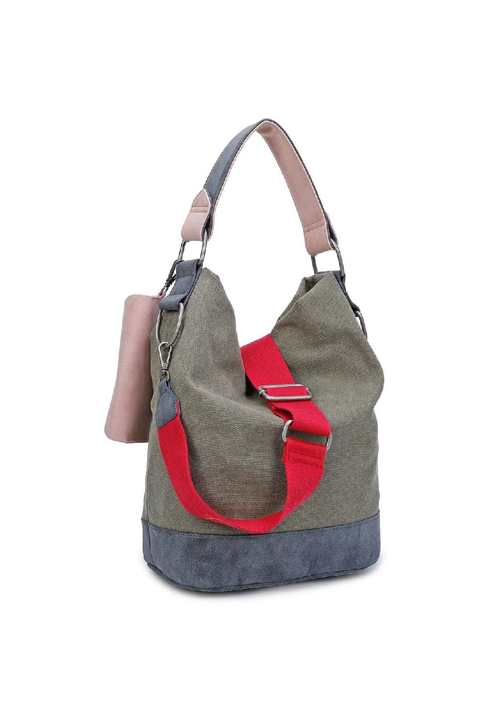 Fritzi aus Preußen Izzy07 Olga Izzy07 Olga Canvas Schultertasche 27 cm 50% Rabatt mit kostenlosem Versand