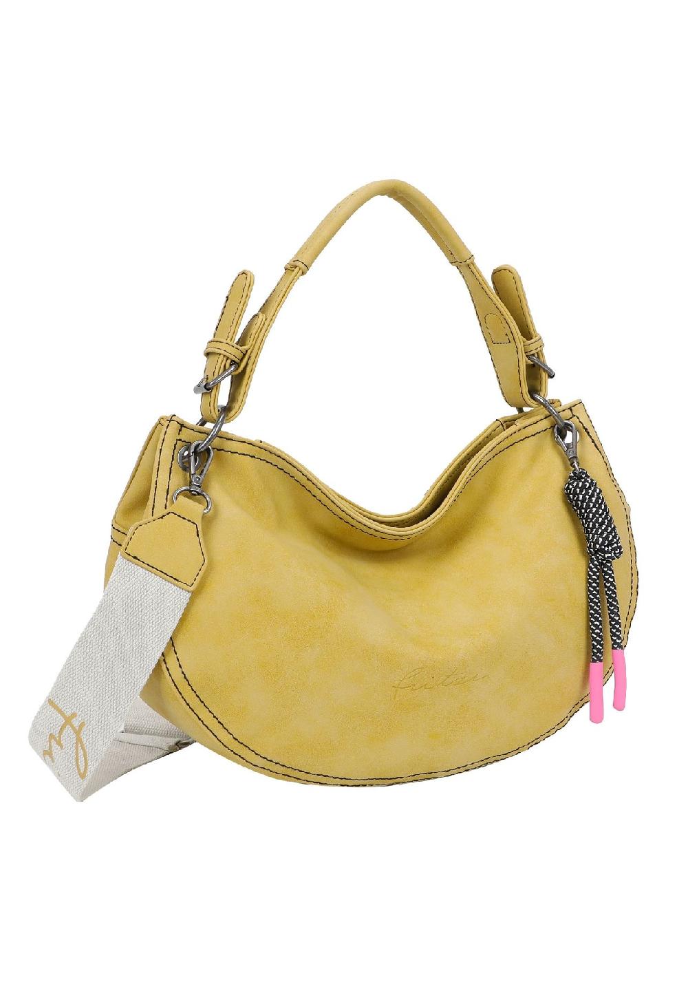 Fritzi aus Preußen Schultertasche Bitzi11 mit abnehmbarem Kordelschnuranhänger Riesige Rabatte