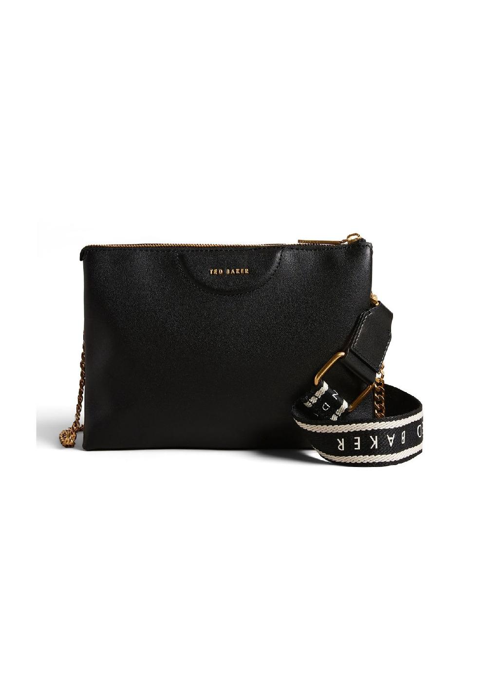 TED BAKER Umhängetasche Leder 24 cm Fabrik Onlineshop