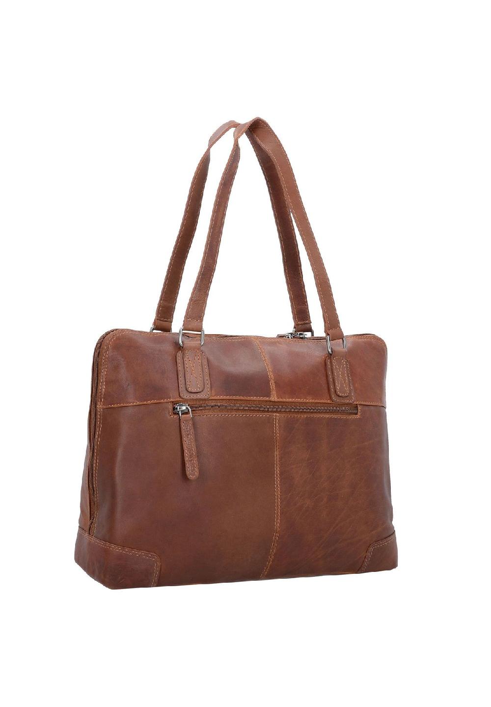 The Chesterfield Brand Wax Pull Up Wax Pull Up Schultertasche Leder 37 cm Laptopfach Bestseller