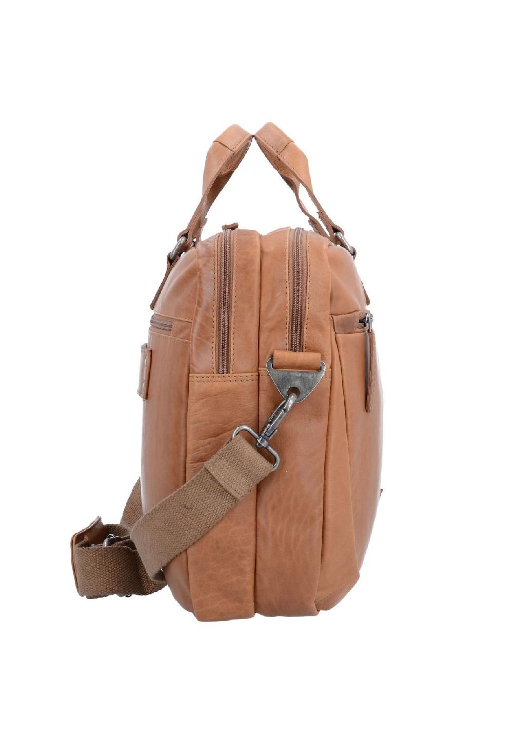 The Chesterfield Brand Wax Pull Up Wax Pull Up Aktentasche Leder 40 cm Laptopfach Räumungsverkauf