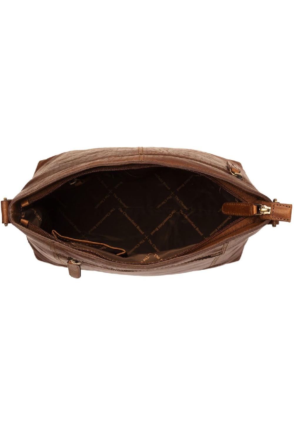 The Chesterfield Brand Antique Buff Antique Buff Schultertasche Leder 30 cm Wochenangebot
