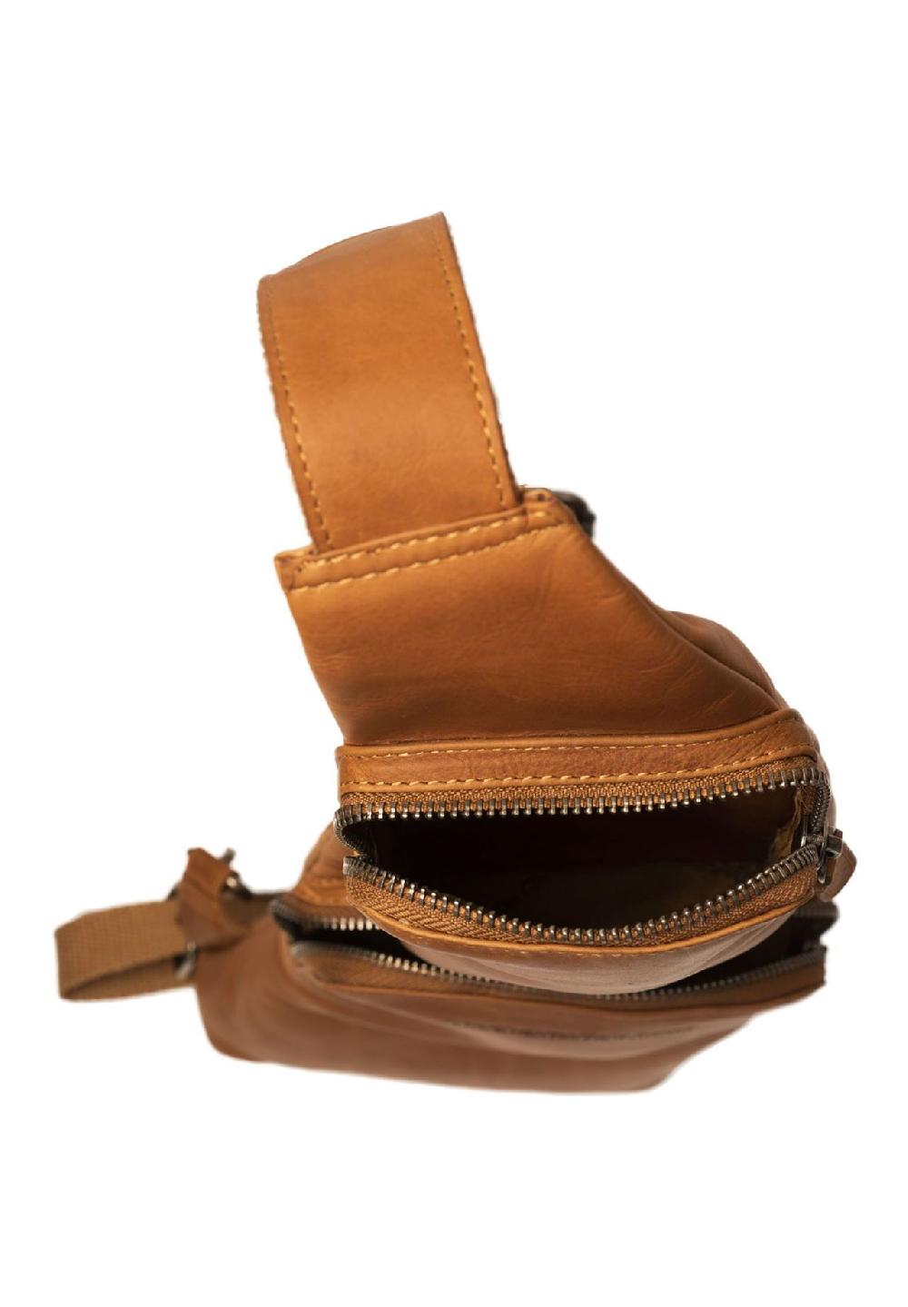 The Chesterfield Brand Wax Pull Up Wax Pull Up Umhängetasche Leder 17 cm Begrenzte Freigabe