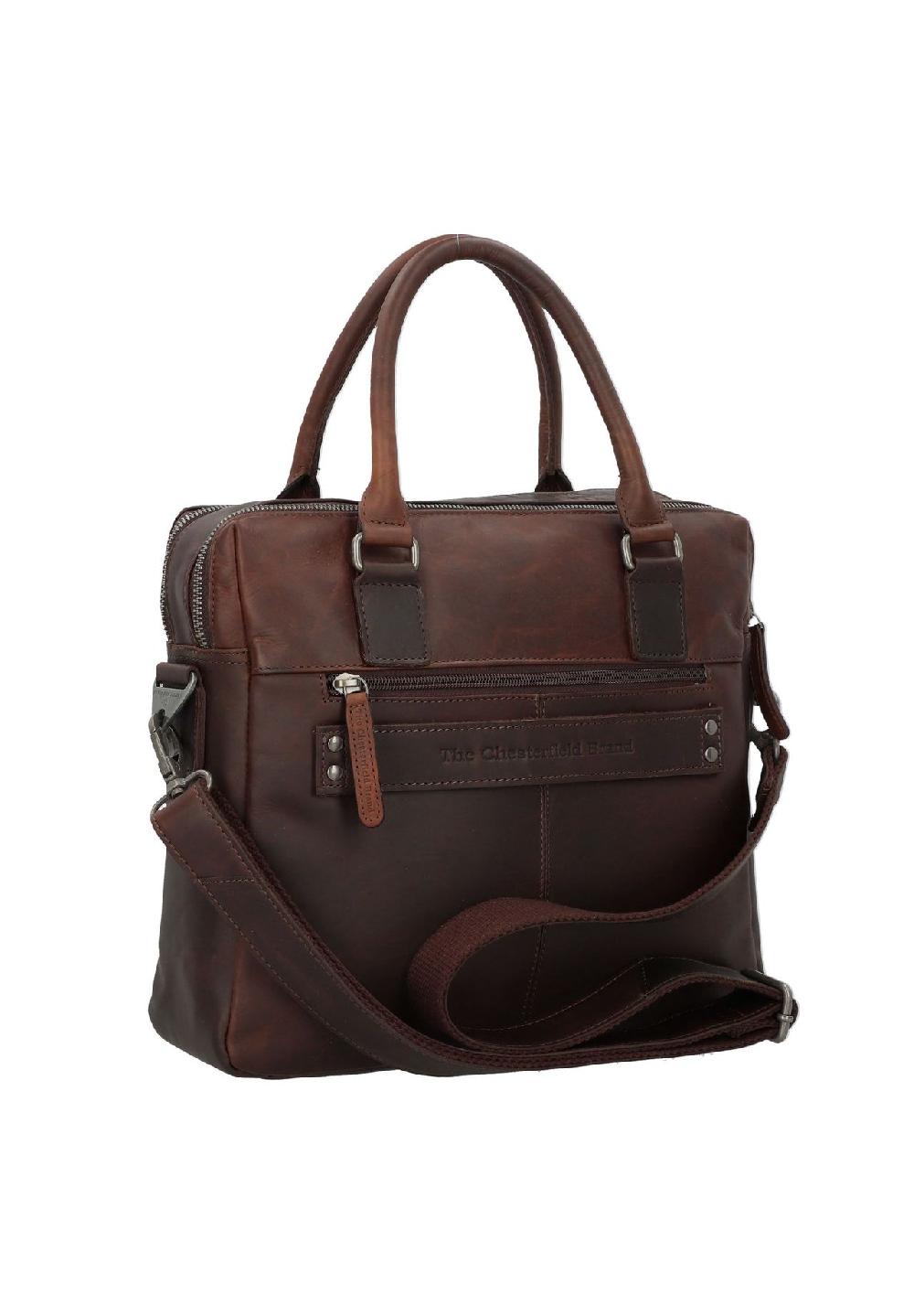 The Chesterfield Brand Santiago Santiago Aktentasche Leder 32 cm Laptopfach Vierteljährliche Förderung