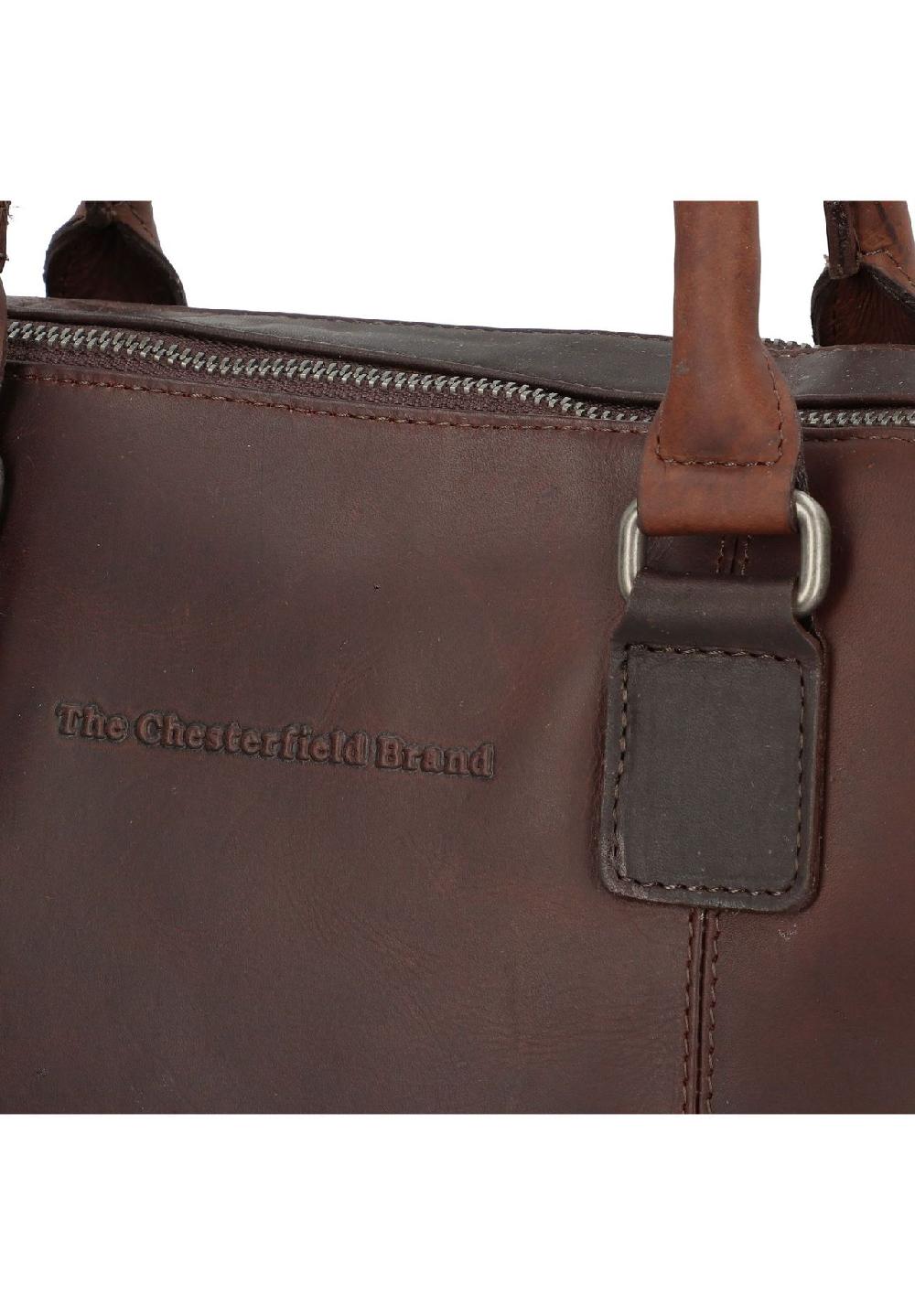 The Chesterfield Brand Santiago Santiago Aktentasche Leder 32 cm Laptopfach Vierteljährliche Förderung