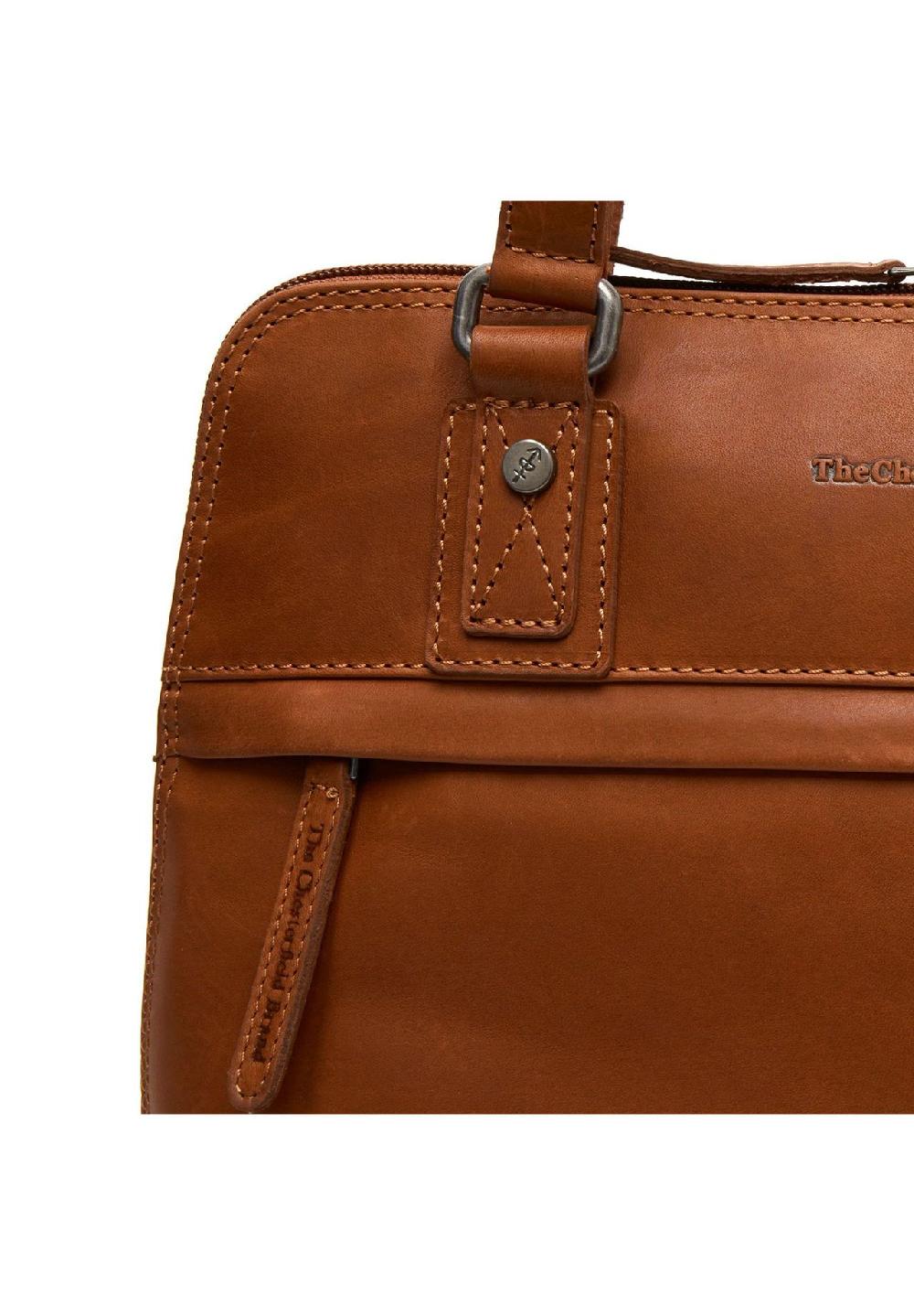 The Chesterfield Brand Belgrado Belgrado Schultertasche Leder 32 cm Laptopfach Riesige Ersparnisse