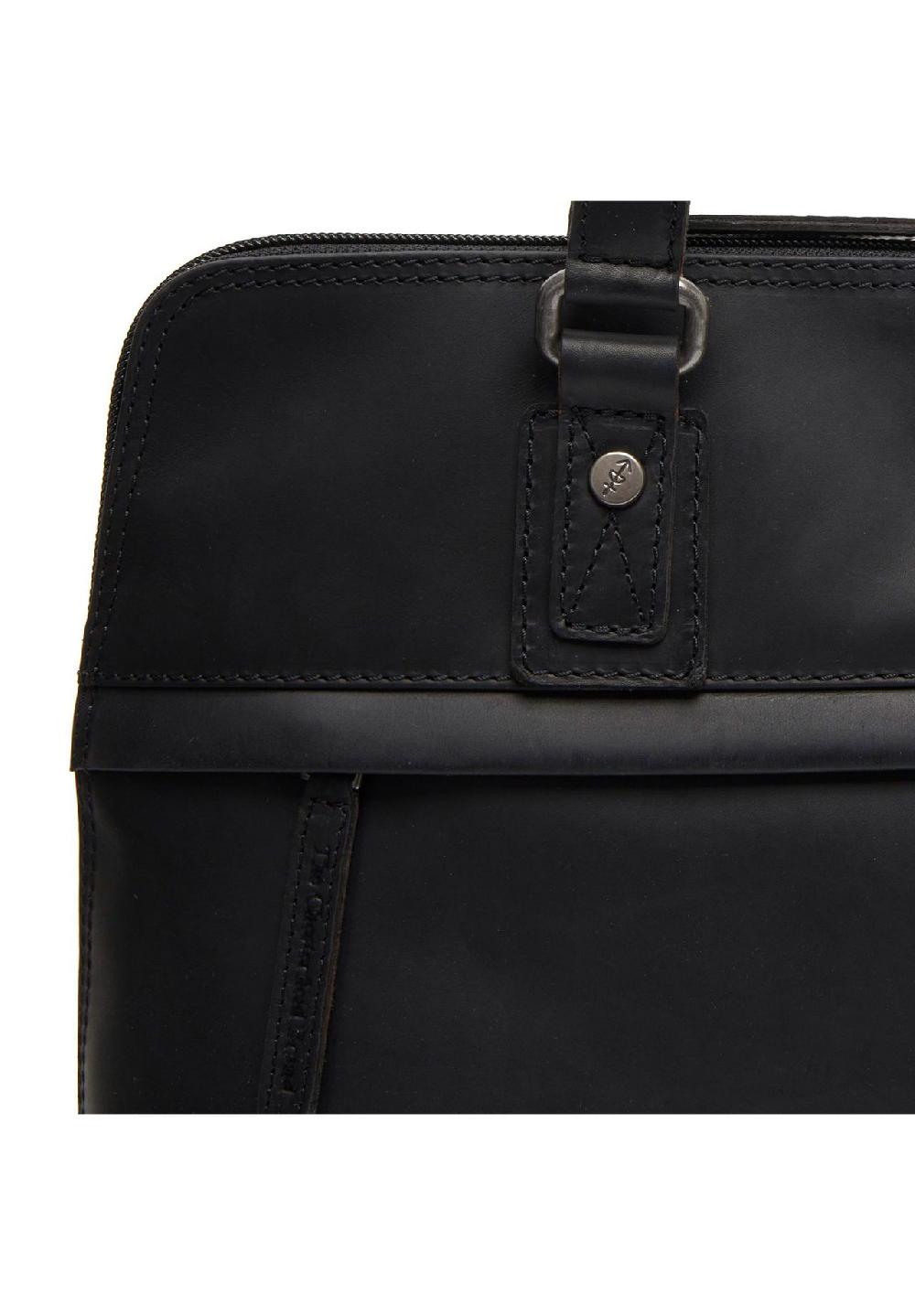 The Chesterfield Brand Branson Branson Schultertasche Leder 37 cm Laptopfach VIP-Rabatte