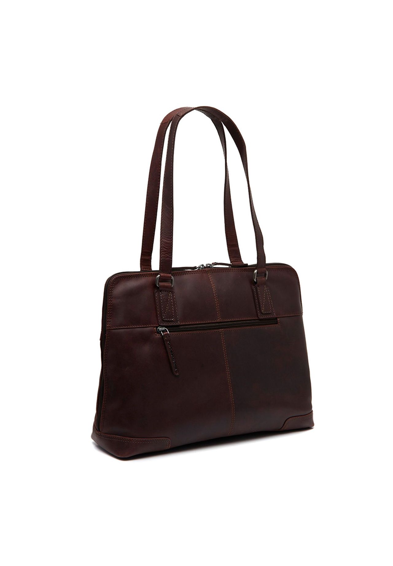 The Chesterfield Brand Branson Branson Schultertasche Leder 37 cm Laptopfach Tiefpreis