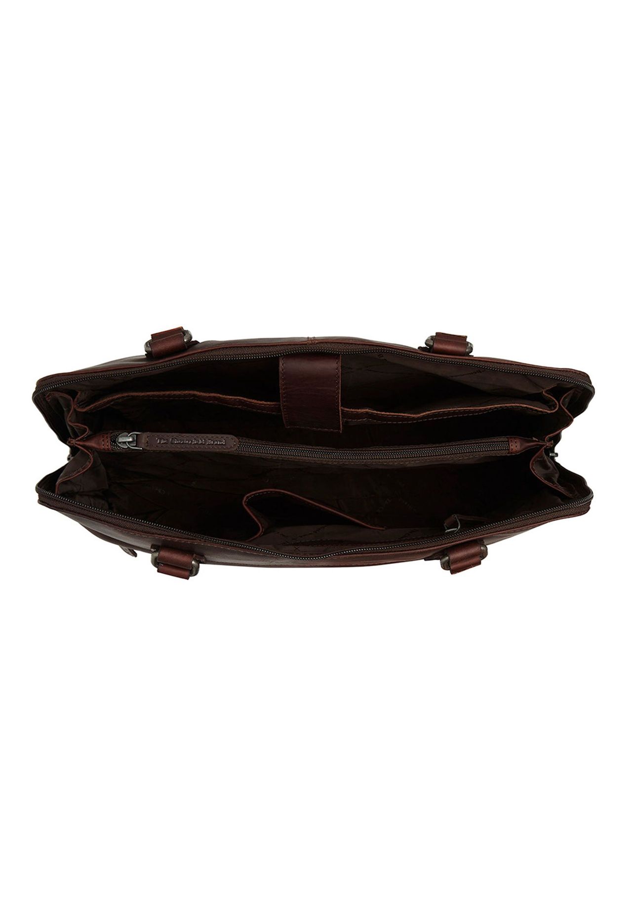 The Chesterfield Brand Branson Branson Schultertasche Leder 37 cm Laptopfach Tiefpreis