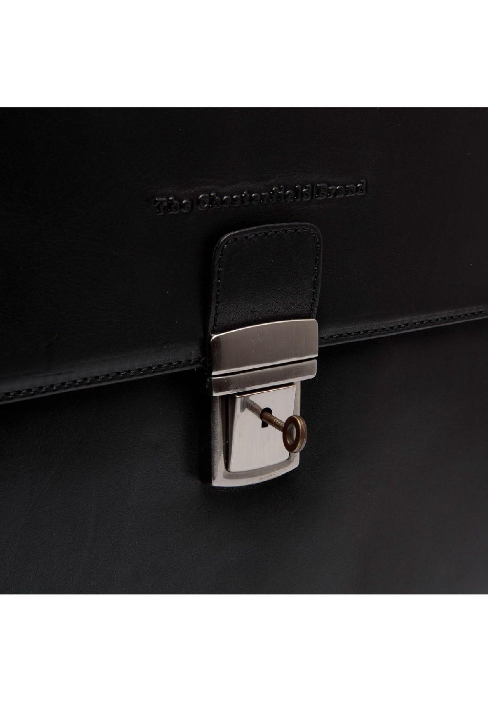 The Chesterfield Brand Salvatore Salvatore Aktentaschen Messenger Leder 42 cm Laptopfach Letzter Tag