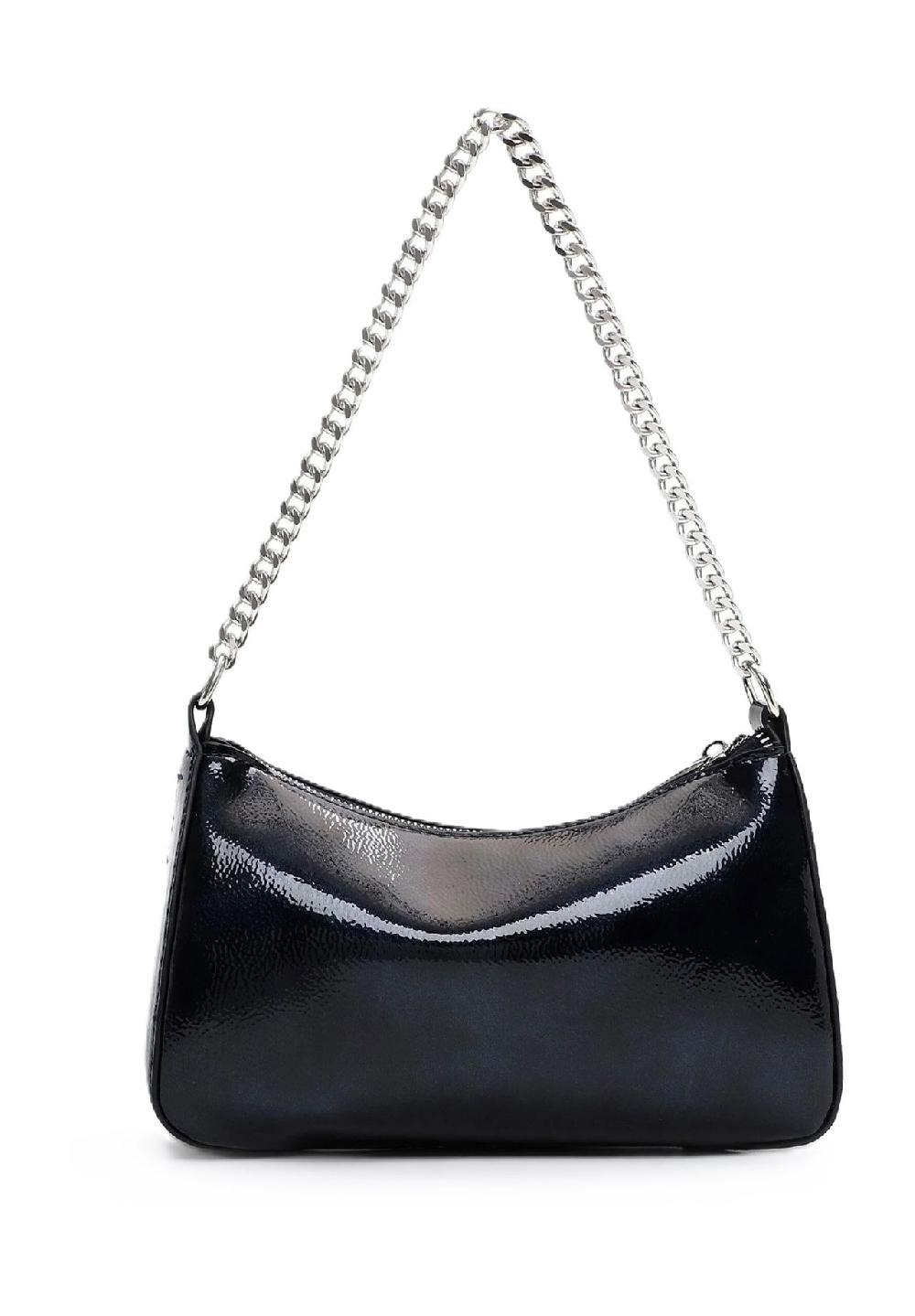 Tamaris Schultertasche "Flaviana" Lack-Optik Reißverschluss für Damen Günstiger Verkauf