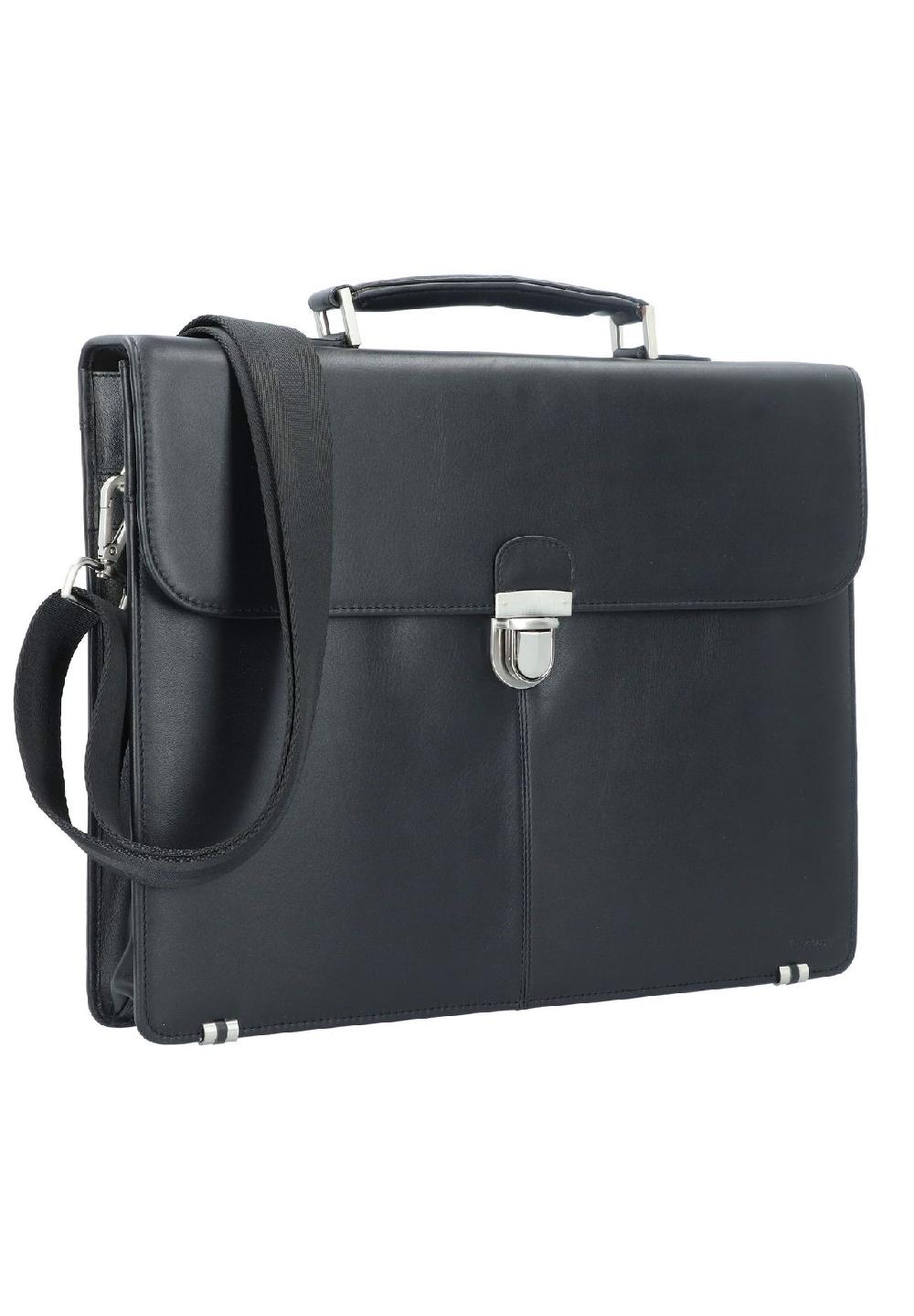 Esquire Oxford Oxford Aktentasche Leder 40 cm Laptopfach Heißer Verkauf