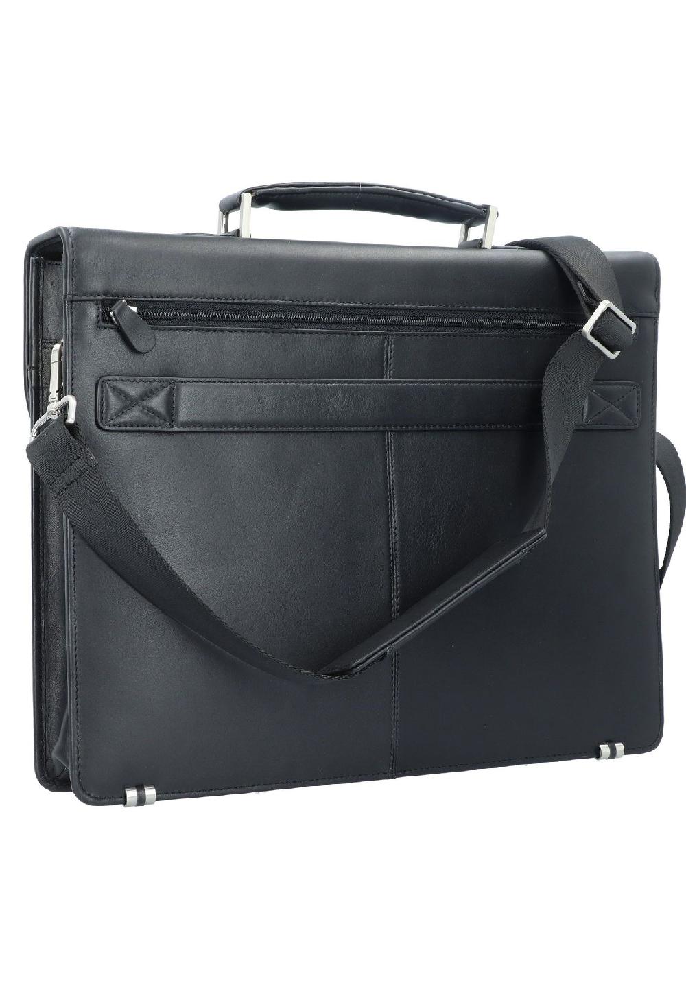 Esquire Oxford Oxford Aktentasche Leder 40 cm Laptopfach Heißer Verkauf