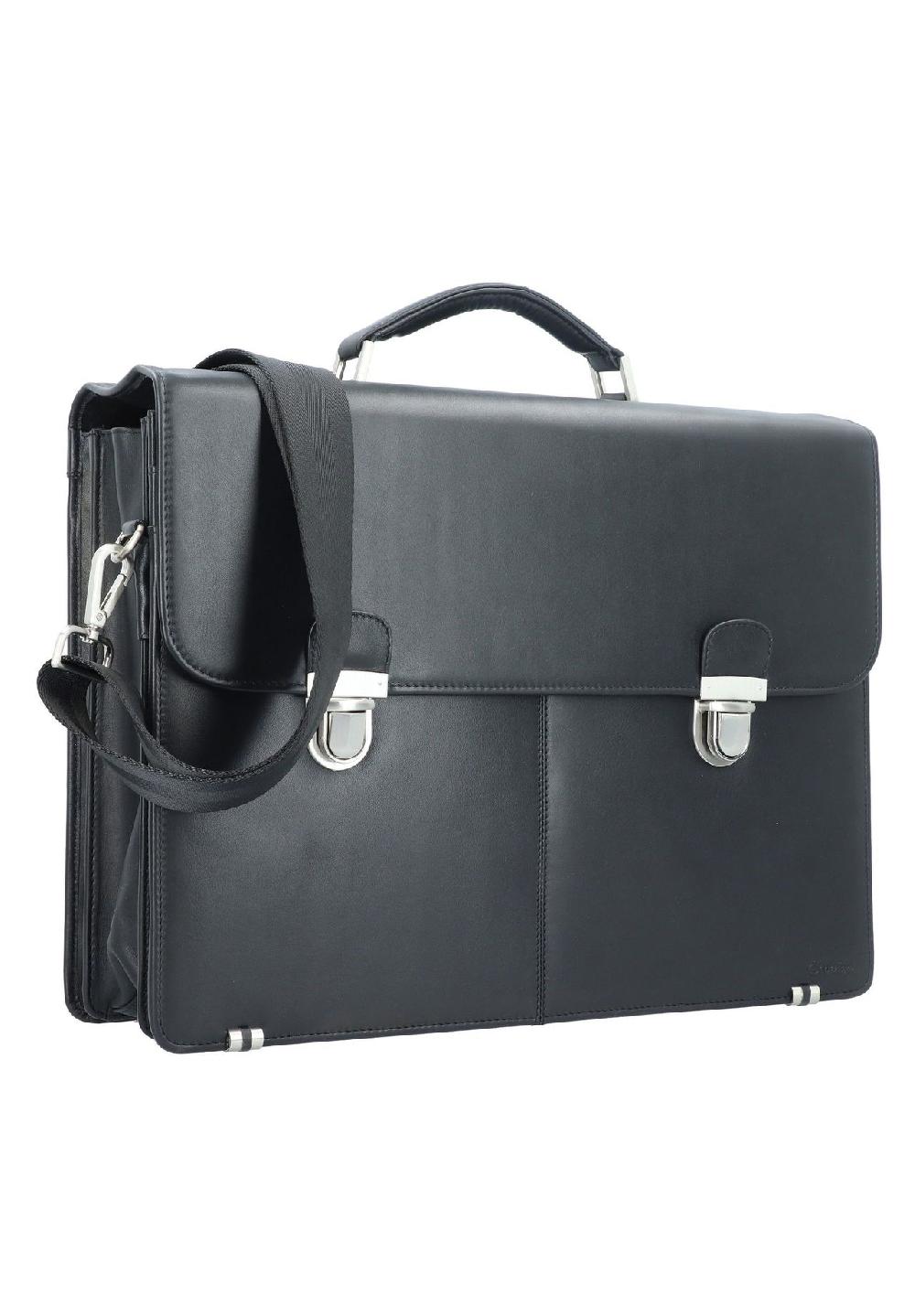 Esquire Oxford Oxford Aktentasche Leder 42 cm Neueste Mode